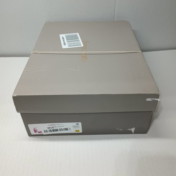 New Franco Sarto Women's Daffy Ankle Strap Sandal Heels Bright Pink Satin Size 9 - Picture 13 of 13